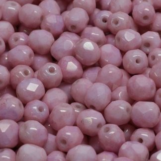Firepolished Round Beads 6mm (151-19001-06x06-03000-14494)