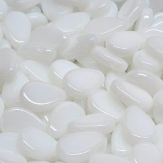 Flat Tear Drop Beads 9x11mm (111-95049-09x11-02010)