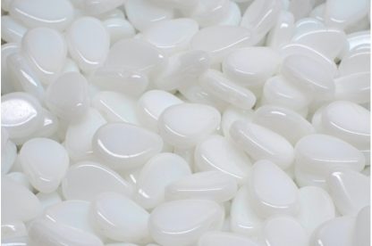 Flat Tear Drop Beads 9x11mm (111-95049-09x11-02010)