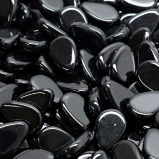Flat Tear Drop Beads 9x11mm (111-95049-09x11-23980)