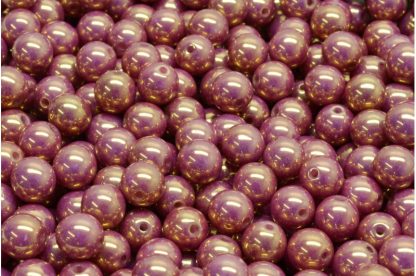 Round Druck Beads 6mm (111-19001-06x06-02010-14496)