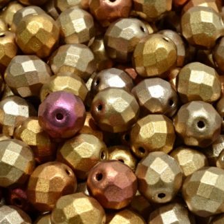 Firepolished Round Beads 8mm (151-19001-08x08-00030-01640)