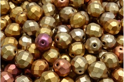 Firepolished Round Beads 8mm (151-19001-08x08-00030-01640)