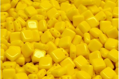 2 Holes Pressed Tile Beads 6x6mm (111-30516-06x06-83120)