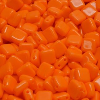 2 Holes Pressed Tile Beads 6x6mm (111-30516-06x06-93120)