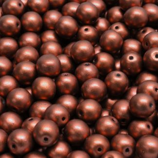Round Druck Beads 6mm (111-19001-06x06-00030-01750)