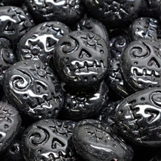 Woodoo Funny Face Beads 16x13mm (111-95022-16x13-23980)