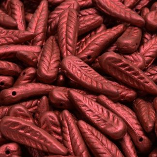 Bird Feather Beads 5x17mm (111-95023-05x17-02010-01890)