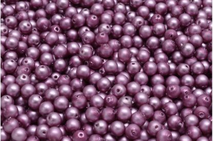Round Druck Beads 4mm (111-19001-04x04-02010-70128)