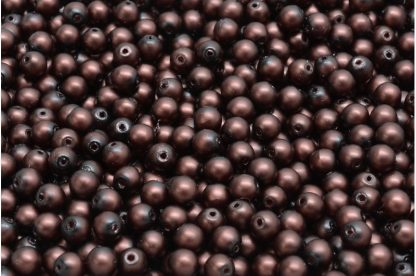 Round Druck Beads 4mm (111-19001-04x04-02010-70519)