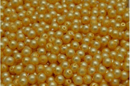 Round Druck Beads 4mm (111-19001-04x04-02010-70585)