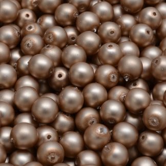 Round Druck Beads 6mm (111-19001-06x06-02010-70111)