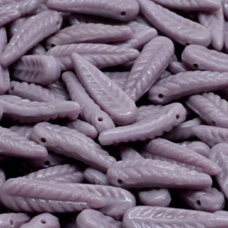 Bird Feather Beads 5x17mm (111-95023-05x17-23030)