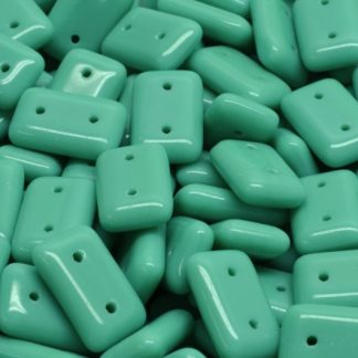 2 Hole Rectangle Beads 12x8mm (111-33342-12x08-63130)
