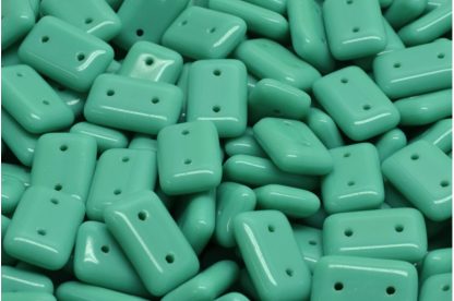 2 Hole Rectangle Beads 12x8mm (111-33342-12x08-63130)