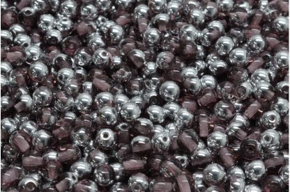 Round Druck Beads 4mm (111-19001-04x04-20040-27001)