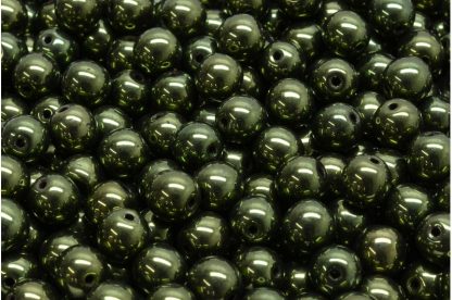 Round Druck Beads 6mm (111-19001-06x06-23980-14495)