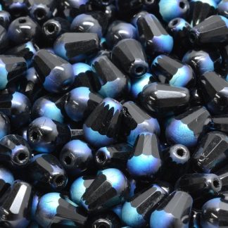 Firepolished Drop Beads 8x6mm (151-95101-08x06-23980-28703)
