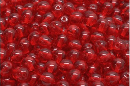 Round Druck Beads 6mm (111-19001-06x06-90080)