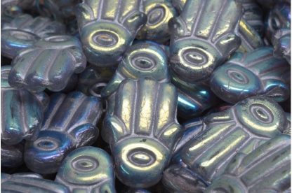 Hamsa Hand Beads 14x20mm (111-95024-14x20-00030-28703-54301)