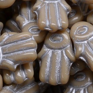 Hamsa Hand Beads 14x20mm (111-95024-14x20-13020-54301)