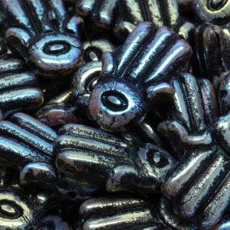 Hamsa Hand Beads 14x20mm (111-95024-14x20-13020-28703-46441)