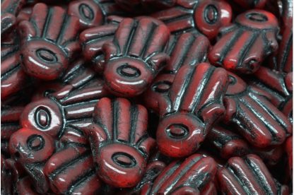 Hamsa Hand Beads 14x20mm (111-95024-14x20-91260-46441)