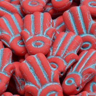 Hamsa Hand Beads 14x20mm (111-95024-14x20-93190-54308-84100)