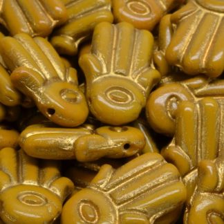 Hamsa Hand Beads 14x20mm (111-95024-14x20-13740-54302)