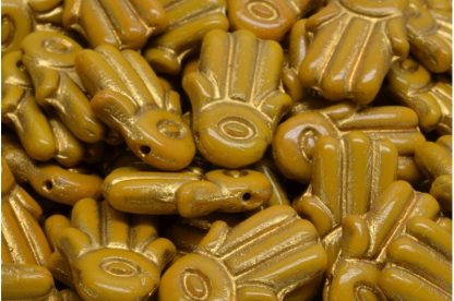 Hamsa Hand Beads 14x20mm (111-95024-14x20-13740-54302)