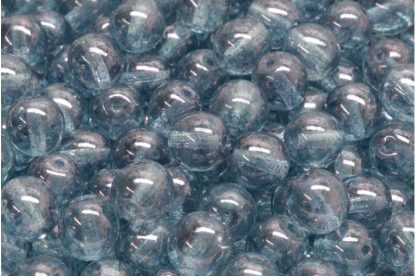 Round Druck Beads 8mm (111-19001-08x08-00030-15464)