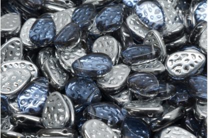 Flat Dotty Tear Drop Beads 9x11mm (111-95055-09x11-00030-26901)