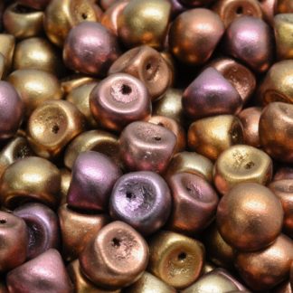 Mushroom Button Beads 9x8mm (111-95031-09x08-00030-01610)