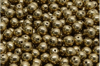 Round Druck Beads 6mm (111-19001-06x06-23980-90215)