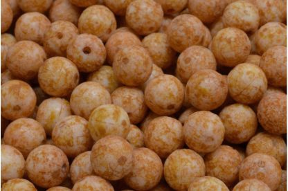 Round Druck Beads 8mm (111-19001-08x08-02010-ETCH-86800)