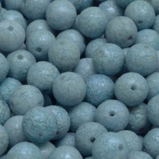 Round Druck Beads 8mm (111-19001-08x08-02010-ETCH-14464)