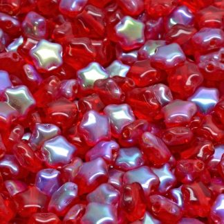 Flat Star Beads 6x6mm (111-30380-06x06-90080-28701)