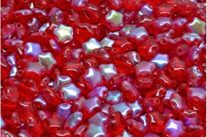 Flat Star Beads 6x6mm (111-30380-06x06-90080-28701)