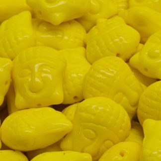 Buddha Head Beads 15x14mm (111-95025-15x14-83110)