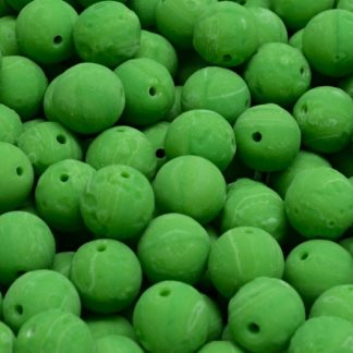 Round Druck Beads 8mm (111-19001-08x08-53320-ETCH)