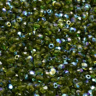 Firepolished Round Beads 3mm (151-19001-03x03-50230-28701)