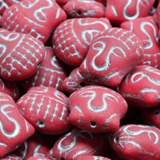 Buddha Head Beads 15x14mm (111-95025-15x14-93210-54301-84100)