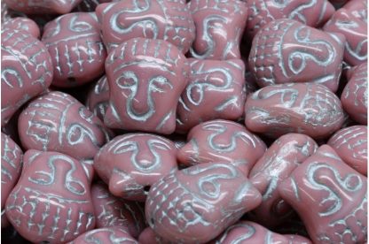 Buddha Head Beads 15x14mm (111-95025-15x14-73020-54301)