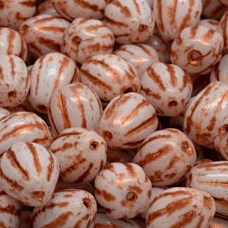 Drop Melon Beads 11x9mm (111-30283-11x09-02010-54319)