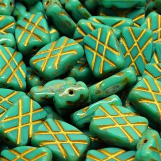 TCB Designed Rectangle Beads 12x8mm (991-99111-12x08-63140-86800-54302)