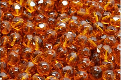 Firepolished Round Beads 6mm (151-19001-06x06-10090)