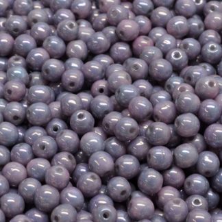 Round Druck Beads 4mm (111-19001-04x04-02010-15001)