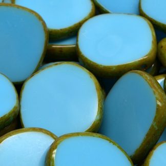 TCB 8 Edged Designed Beads 22x22mm (991-30483-22x22-63030-86800)