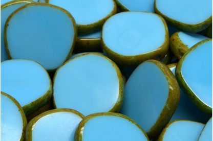 TCB 8 Edged Designed Beads 22x22mm (991-30483-22x22-63030-86800)