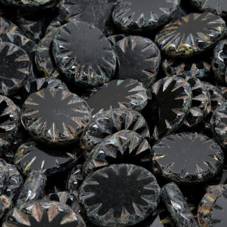 TCB Flat Oval Beads 14x12mm (991-99110-14x12-23980-86800)